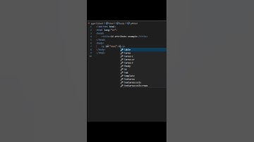 core Attributes html code for using id attribute #dream #coding #html