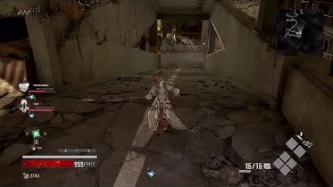 CODE VEIN Part 2-1 area E-13 ruined city center