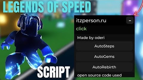 [OP BEST] Legends Of Speed Script Pastebin - (ROBLOX) *Auto Farm