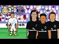 Mcn  bad bromance 31 real madrid vs psg champions league 2018 goals highlights parody