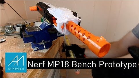 Nerf MP-18 Shop Prototype Blaster