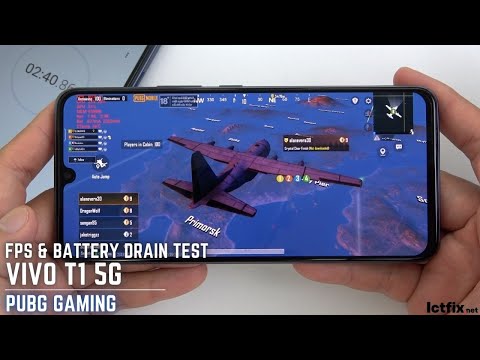 Vivo T1 5G PUBG Mobile Gaming test | Snapdragon 778G, 90Hz Display