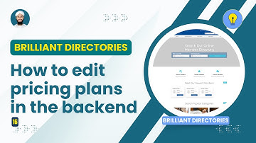 How to edit pricing plans in the backend in Brilliant Directories by Dev Bilal