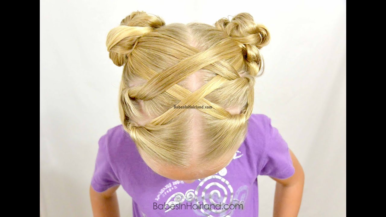 Hot Cross Buns Hairstyle BabesInHairland com YouTube Hot Cross Buns Hairstyle BabesInHairland com YouTube
