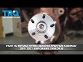 How to Replace Front Wheel Bearing  Hub Assemblies 2011-2021 Jeep Grand Cherokee