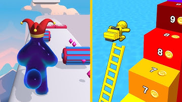 Blob Runner 3D Vs Ladder Race - All Levels Gameplay Android, iOS NEW UPDATE