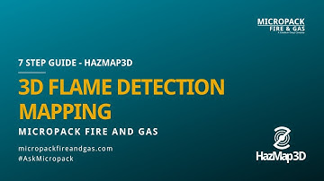 ISA TR84.00.07 3D Flame Detection Mapping Assessment -  HazMap3D - 7 Step Process - Complex 3D Model