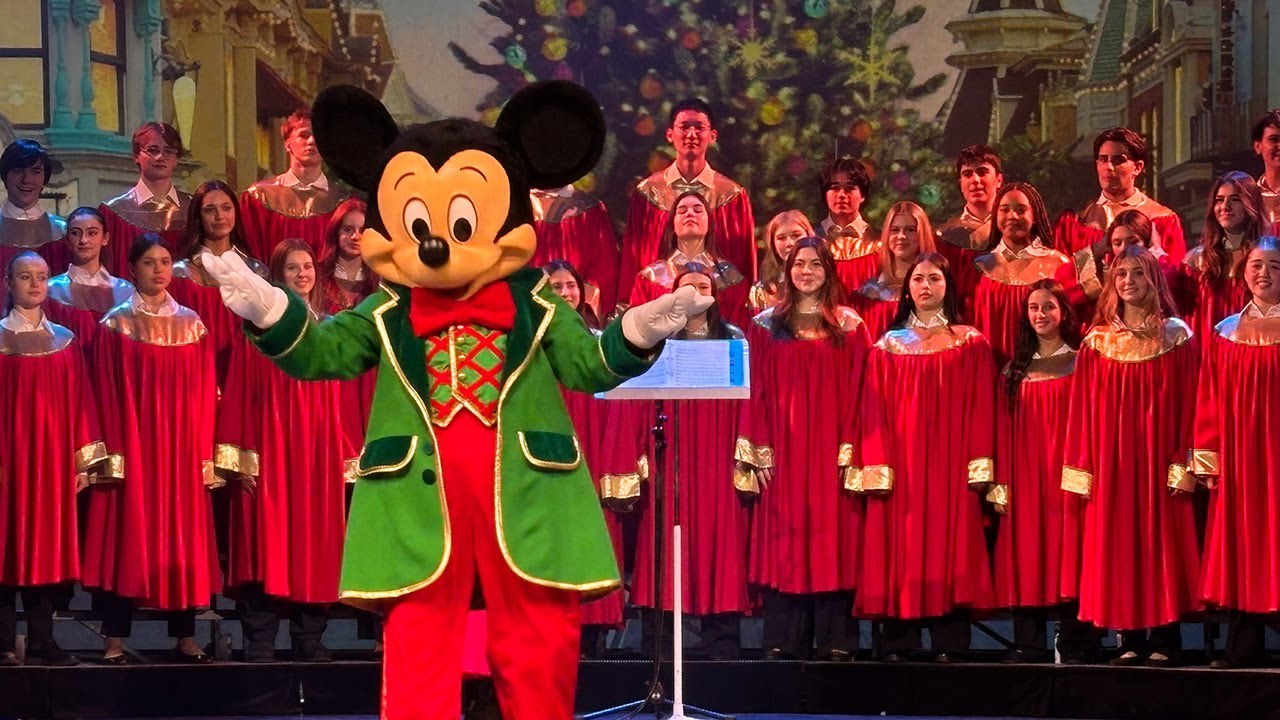 TASIS High School Choir Performs at Disneyland Paris - YouTube