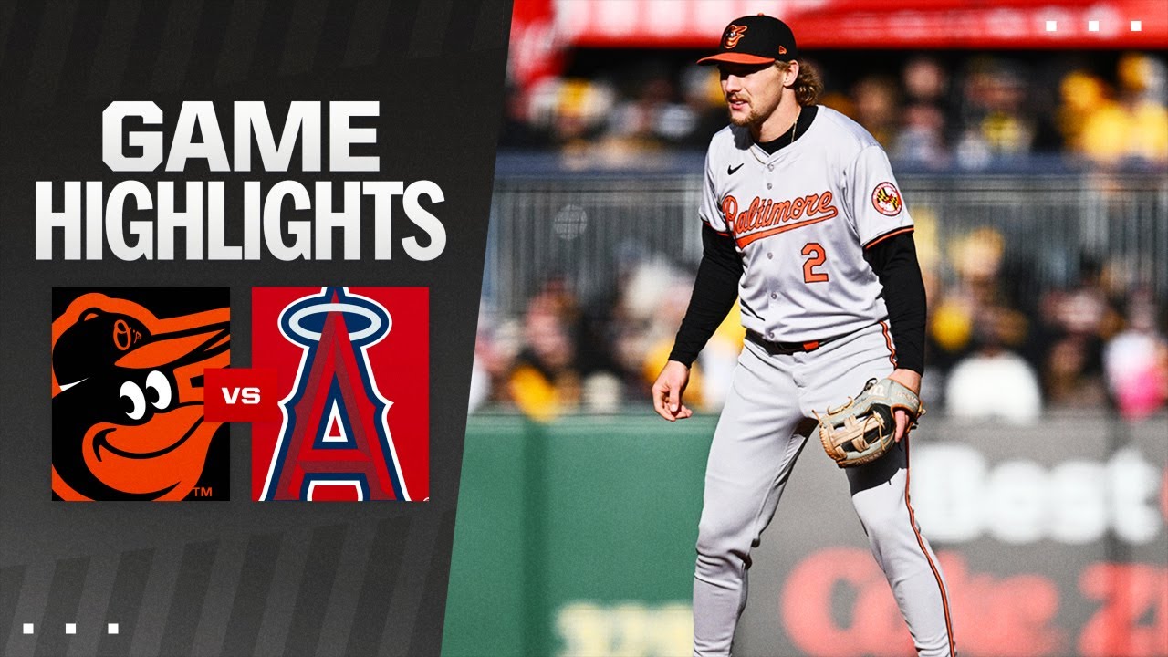 Orioles vs. Angels Game Highlights (4/24/24) | MLB Highlights