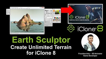 Earth Sculptor for iClone 8 - Terrain Creator - Terrain Generator - Full Tutorial