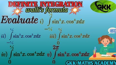 #REDUCTION FORMULA##WALLIS FORMULA##DEFINITE INTEGRATION#MATHS 2B#IPE#INTERMEDIATE MATHS#