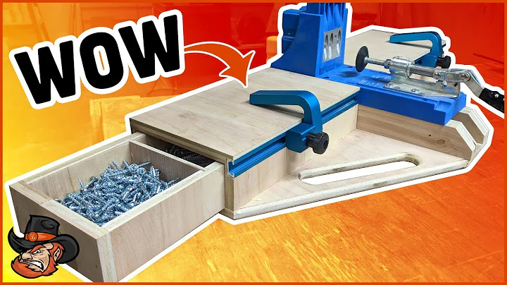 How to make a pocket hole jig station | Plans