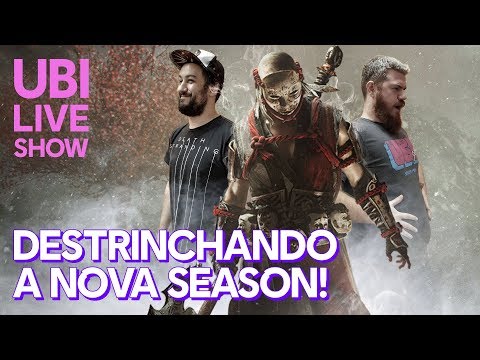 MACHADADA, KURUPITA E LUMBRIGA NA NOVA SEASON DE FOR HONOR! Ubi LIVE SHOW!
