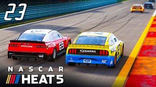 БОРЬБА ДО ПОСЛЕДНЕГО КРУГА - NASCAR Heat 5 #23