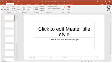 Changing the font of all slides at once in PowerPoint