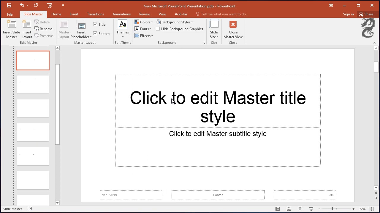 change text color in powerpoint all slides