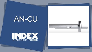 ANCU - Wedge type, hammer-drive metal anchor of INDEX. A Perfect Fixing