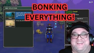 Just Right Here Bonking Everything in SIGHT!