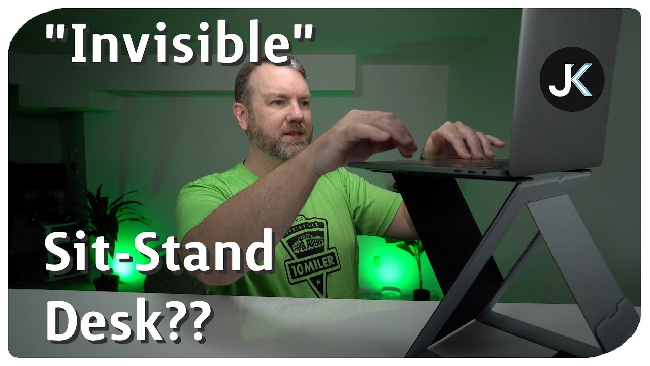 Moft Z The 4 In 1 Invisible Sit Stand Laptop Desk Youtube