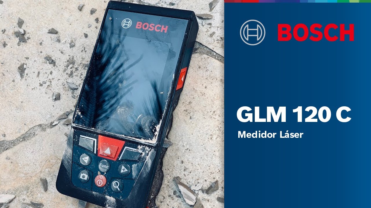 ¿Cómo funciona el Medidor Láser GLM 120 C?