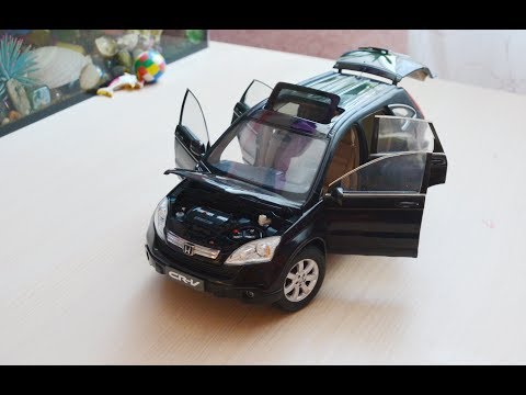 Модель автомобиля Хонда ЦРВ 3 масштаб 1-18-Car Model Honda CRV 3 Scale 1-18
