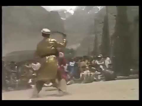 Sword dance in hunza 1980s Hunza worriors