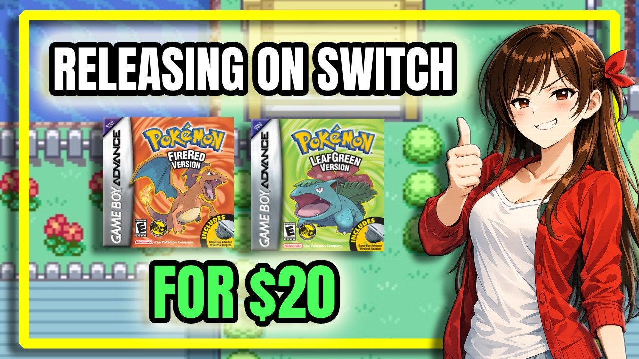 Pokemon FireRed and LeafGreen are $20... And I'm Ok with it