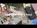 huge stationery haul ♡ uni edition | ft. stationerypal + giveaway