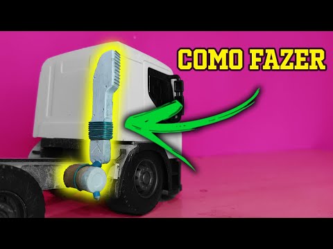 Como rebaixar a miniatura de caminhão Volvo VM - Charmosa Miniaturas 