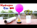 We made Hydrogen gas using Aluminium | हवा से भी हल्की होती है यह विस्फोटक गैस |