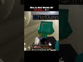 Bro is not worthy of saving #minecraft #edit