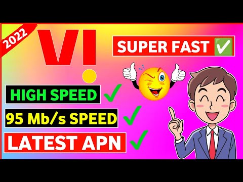95 Mb/s Vi Apn Settings ?|Vi Network Problem Fix 2022|Vi Net Speed Increase ? Working