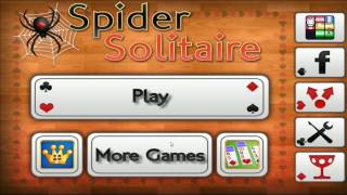 Spider Solitaire by Magma Mobile (Free game for Android) screenshot 5