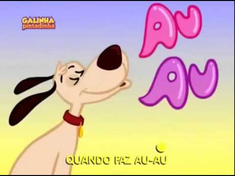 GALINHA PINTADINHA CÃO AMIGO