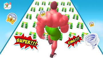 MUSCLE RUSH 💰💎💪 Walkthrough Gameplay (iOS,Android) Level 21-31