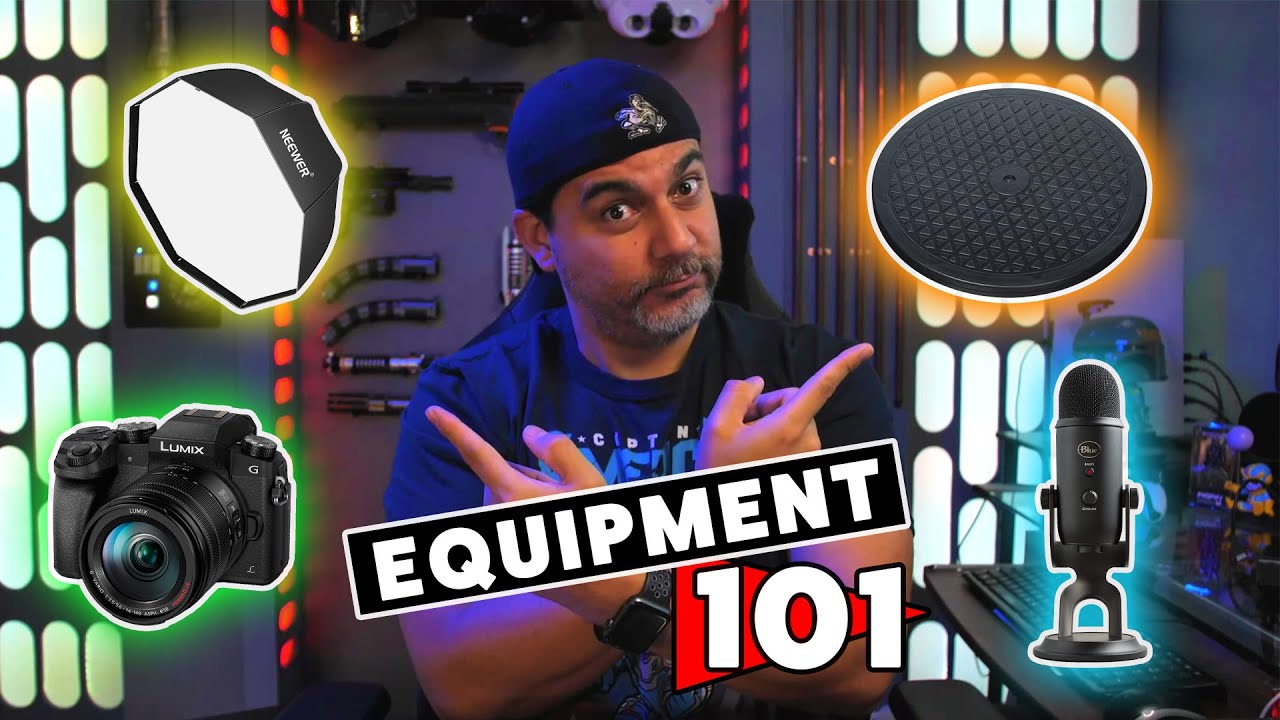 Beginner's Guide to Video Equipment for YouTube Collectible Reviews