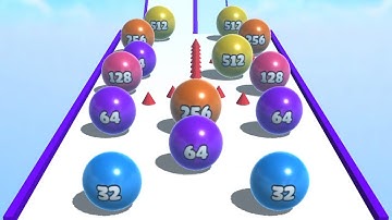 Ball Merge 2048 - All Levels Gameplay Walkthrough Android iOS #59