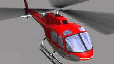 As 350 V1 Helicopter 3D model from CGTrader.com