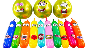 Satisfying ASMR - Making Slime with Funny Balloons - Satisfying Slime video #2