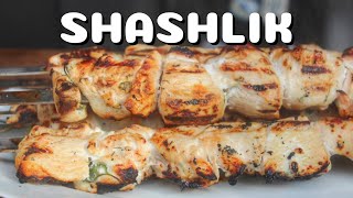 This grilled CHICKEN SHASHLIK is really CRISPY and JUICY- 0815BBQ - International