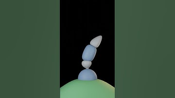 Blender animation - tail wag 1/1000 #blender #blender3d #animation