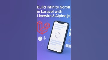Build Infinite Scroll in Laravel with Livewire & Alpine.js#Laravel #Livewire #AlpineJS