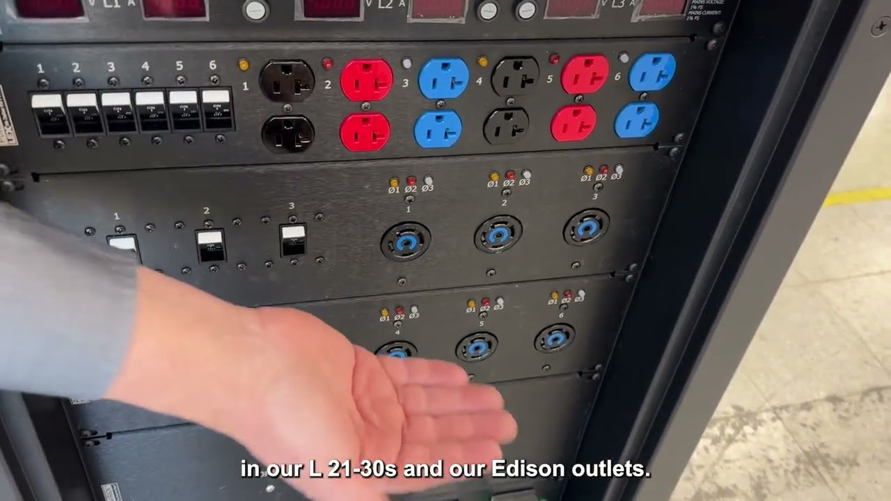 Placing In Power Distribution Rack