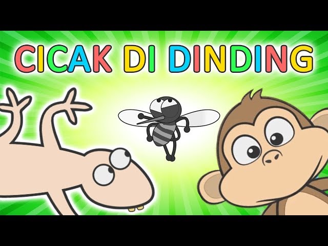 CICAK CICAK DI DINDING ♥ Lagu Anak dan Balita Indonesia | Keira Charma Fun class=