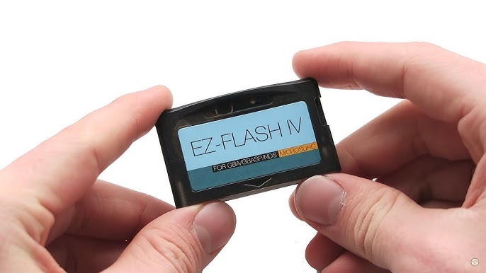 EZ-Flash IV GBA Flashcart - Roms And Homebrew - Nintendo Game Boy