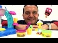 Juegos Play-Doh.   Fábrica de heladería. Actividades preescolares