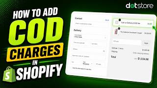 How to add COD charges in Shopify