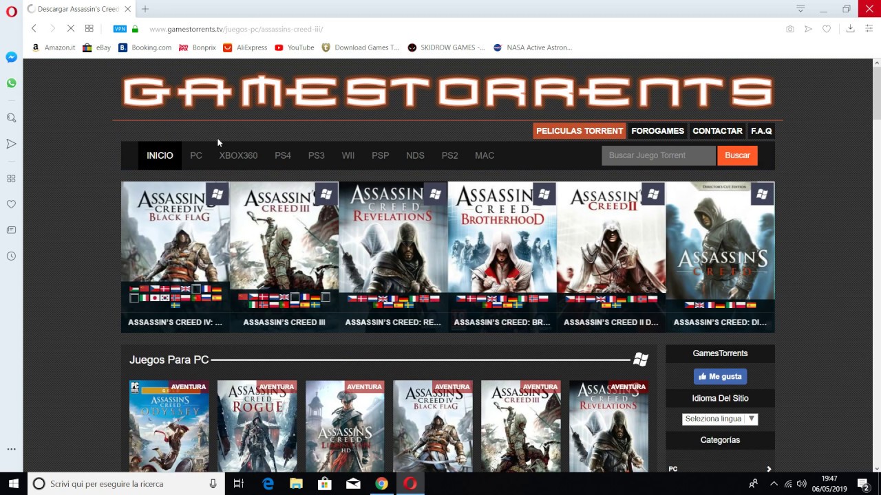 SCARICA GIOCHI DA GAMESTORRENT