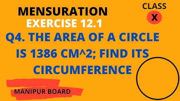 MENSURATION || CLASS X MATH EX.12.1 Q.4 || MANIPUR BOARD || GPS MANIPUR