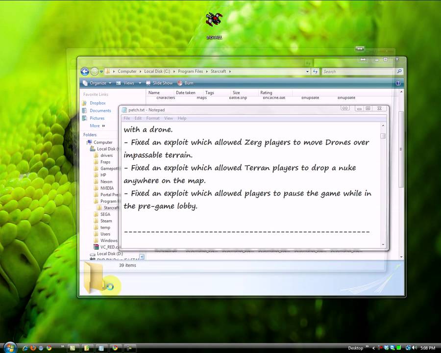 how to change starcraft cd key without reinstall